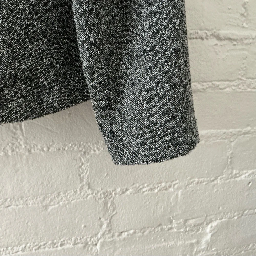 Vintage BFA Classics Blazer Jacket Black Gray Tweed Womens 14 Career Dressy - Picture 7 of 16